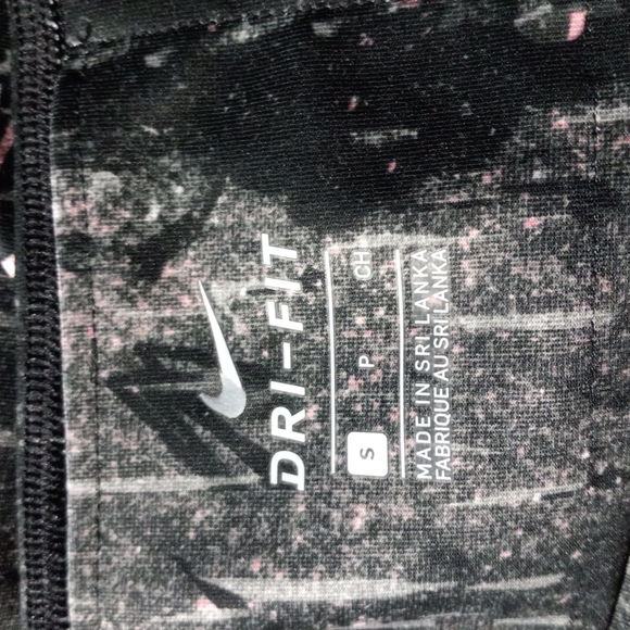 NIKE Victory Power Sculpt Mid Rise Crop Tights Leggings SZ Small - Picture 7 of 9